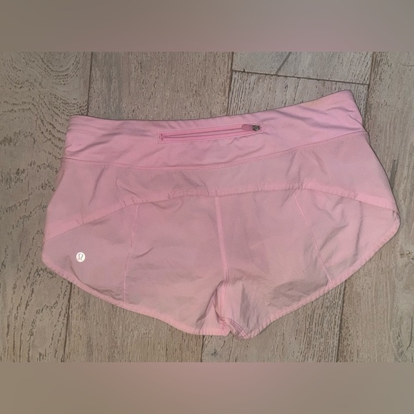 RARE LULULEMON SPEED UP SHORT-MIAMI PINK Size:6 - Picture 8 of 11